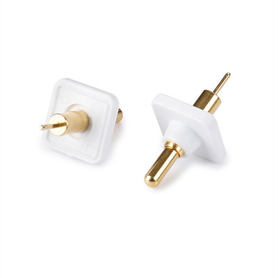 PCB سازگار سفارشی 1Pin از طریق سوراخ بهار بار POGO پین کانکتور