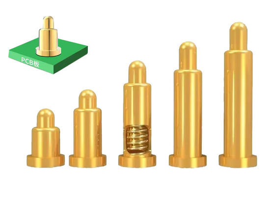 نوع SMT پین پگو 2mm طلا Palted SUS304 پن پگو بهار