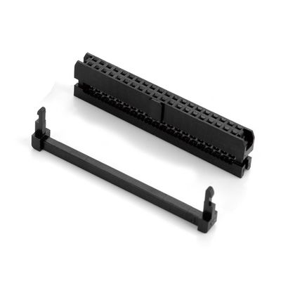 2.0mm Pitch IDC PCB Connector 6 - 64 Pin Black Socket Female Flat Cable FC Socket با استفاده از کابل های فلات