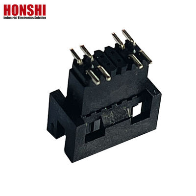 1.27mm Pitch H5.7mm SMT مس نقره ای طلا پوشانده مرد جعبه سر صفحه PCB