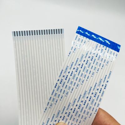 کابل تخت FFC 2.54mm 20 پین سفارشی Awm 20624 80c 60v Vw-1 10 پین 20 پین 30 پین FFC FPC